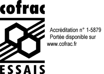 COFRAC Essais - Accréditation n° 1-5879